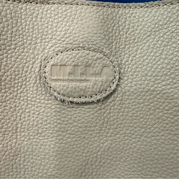 M.I.L.A. Made in Los Angeles Light Pink/Nude Leather Purse/ Cross Body NWT - Picture 6 of 10